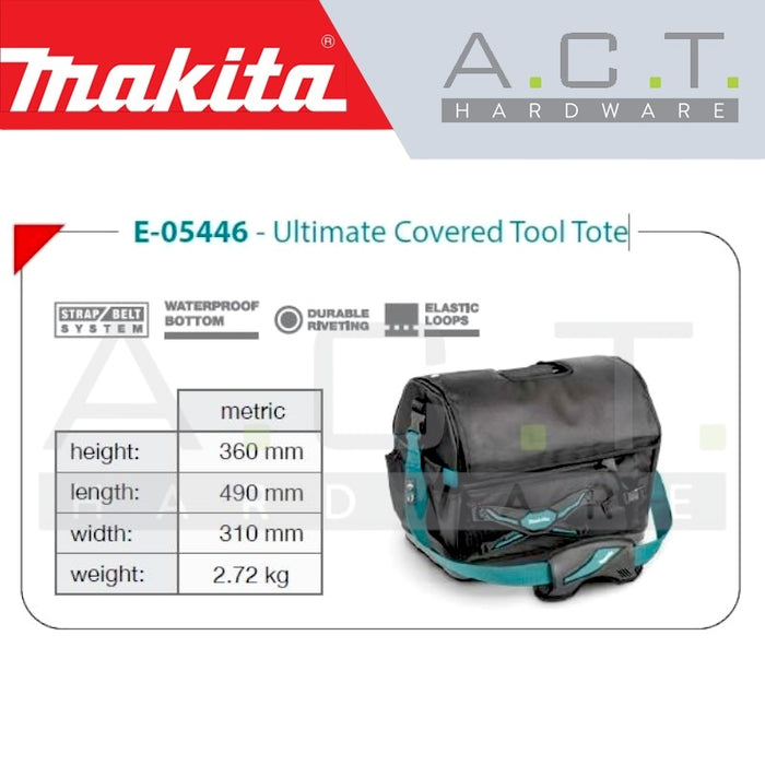 MAKITA ULTIMATE COVERED TOOL TOTE, E-05446