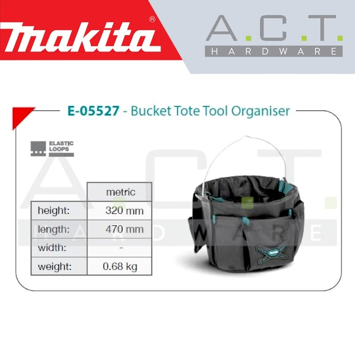 MAKITA BUCKET TOTE,  E-05527