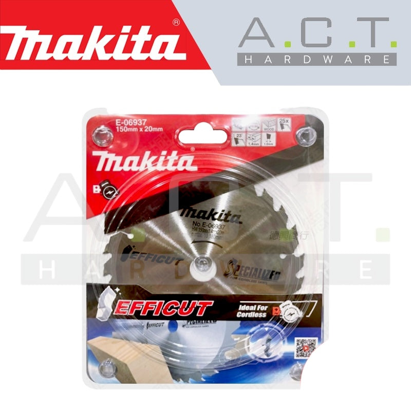 MAKITA T.C.T SAW BLADE FOR WOOD & CORDLESS METAL CUTTER