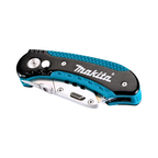 MAKITA E-11520, FOLDING UTILITY KNIFE WITH METAL CLIP, 160MM