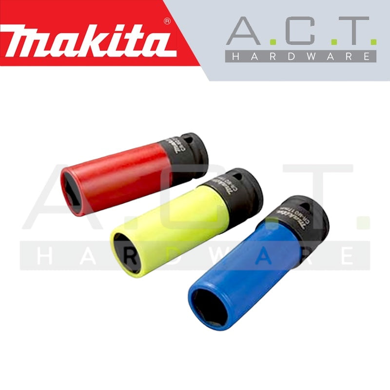 MAKITA DEEP SOCKET SET (3PCS, TEXTILE CASE), E-12354 Secondary image