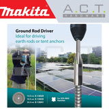 MAKITA GROUND ROD DRIVER FOR SDS-MAX HAMMERS