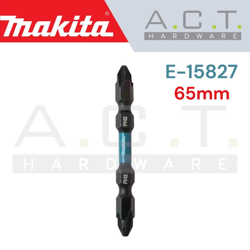 MAKITA IMPACT BLACK DOUBLE ENDED SCREW BIT, E-FORM (10PC)