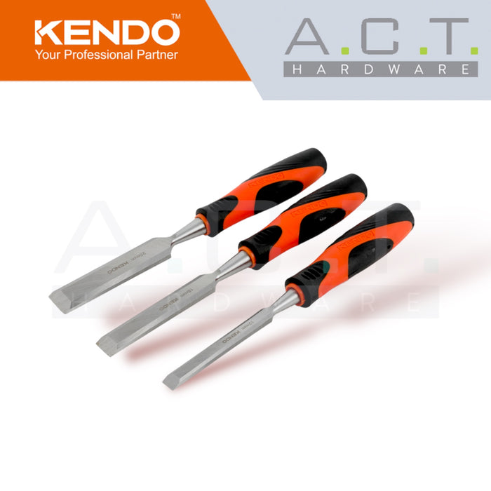 KENDO 3pc Wood Chisel Set - 85121