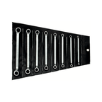 ELORA 110S-MSB DOUBLE ENDED RING SPANNER METRIC