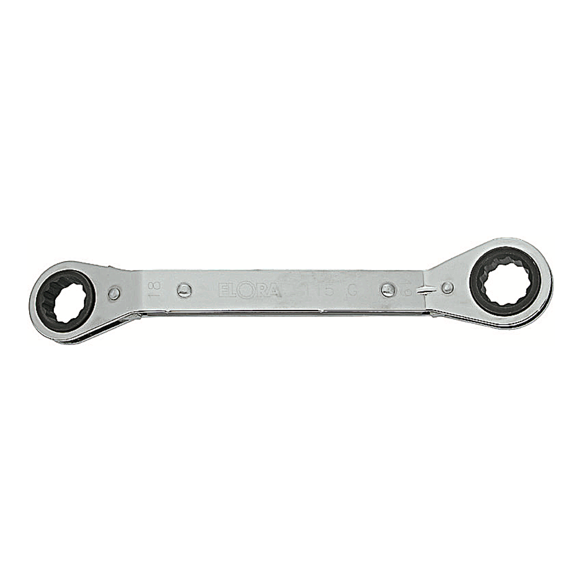 ELORA 115G RING RATCHET SPANNER BENT Main image