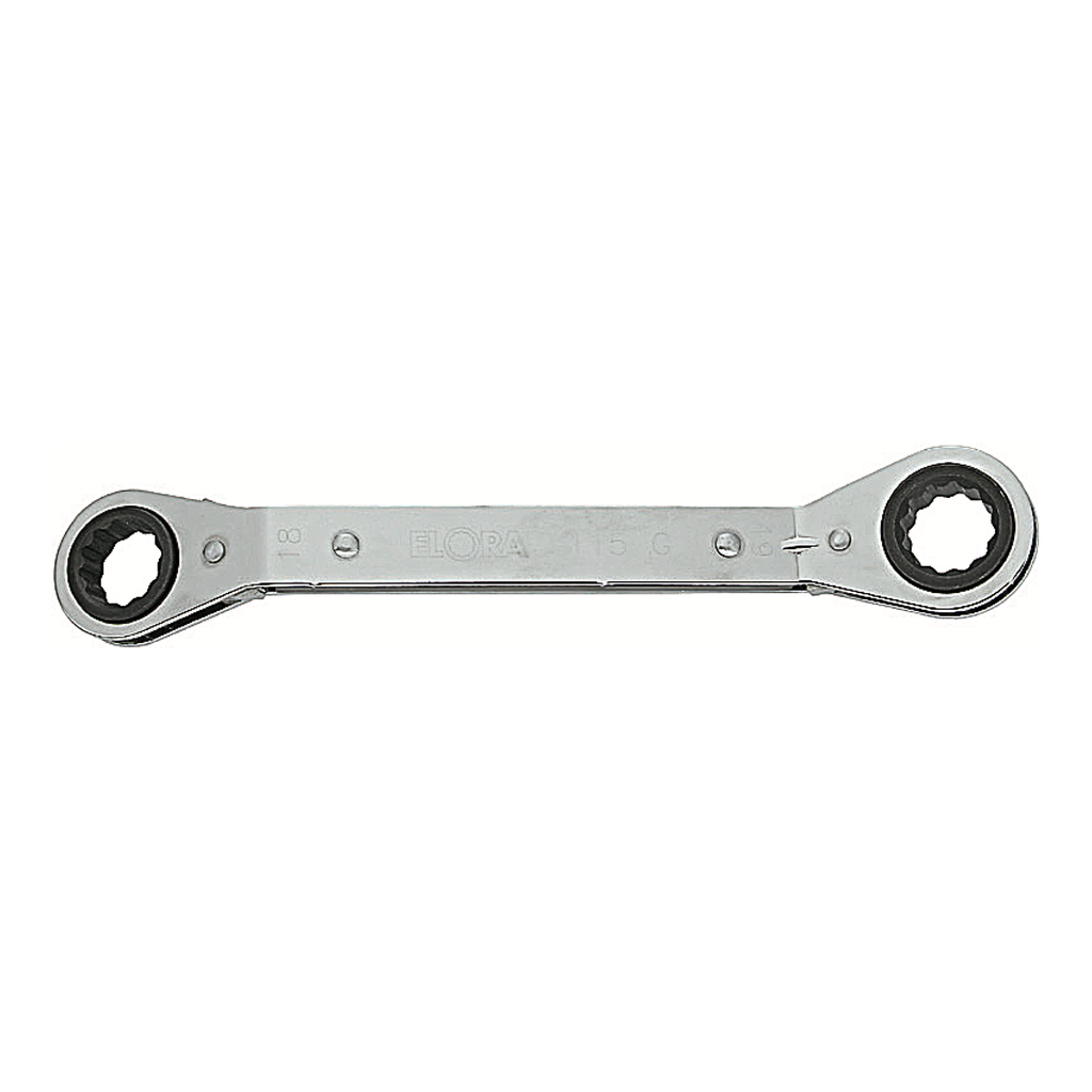 ELORA 115G RING RATCHET SPANNER BENT