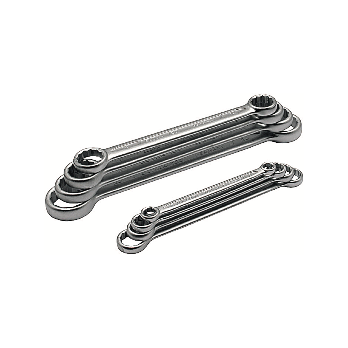 ELORA 120S DOUBLE ENDED RING SPANNER SET, STRAIGHT Main image
