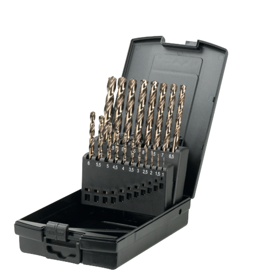 ELORA 1362-S COBALT HSS-E DRILL BIT SET TWIST Main image
