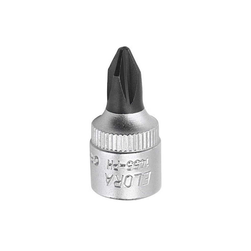 ELORA 1455-PZ 1/4" SCREWDRIVER SOCKET POZIDRIV