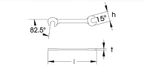 ELORA 146 OBSTRUCTION WRENCHES METRIC