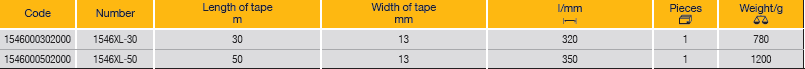 ELORA 1546XL MEASURING TAPE