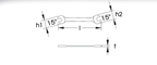 ELORA 156 MIDGET OPEN ENDED SPANNER METRIC
