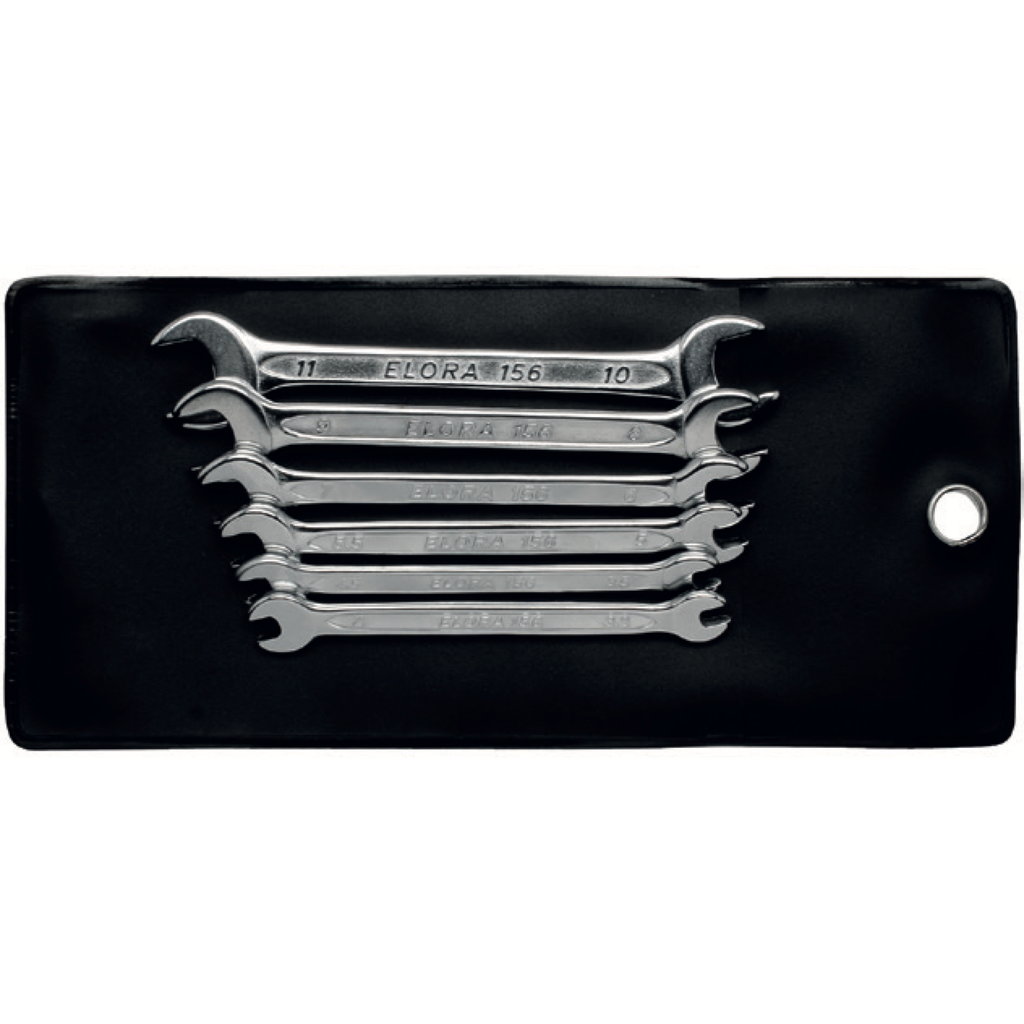 ELORA 156S-M MIDGET OPEN ENDED SPANNERS SET