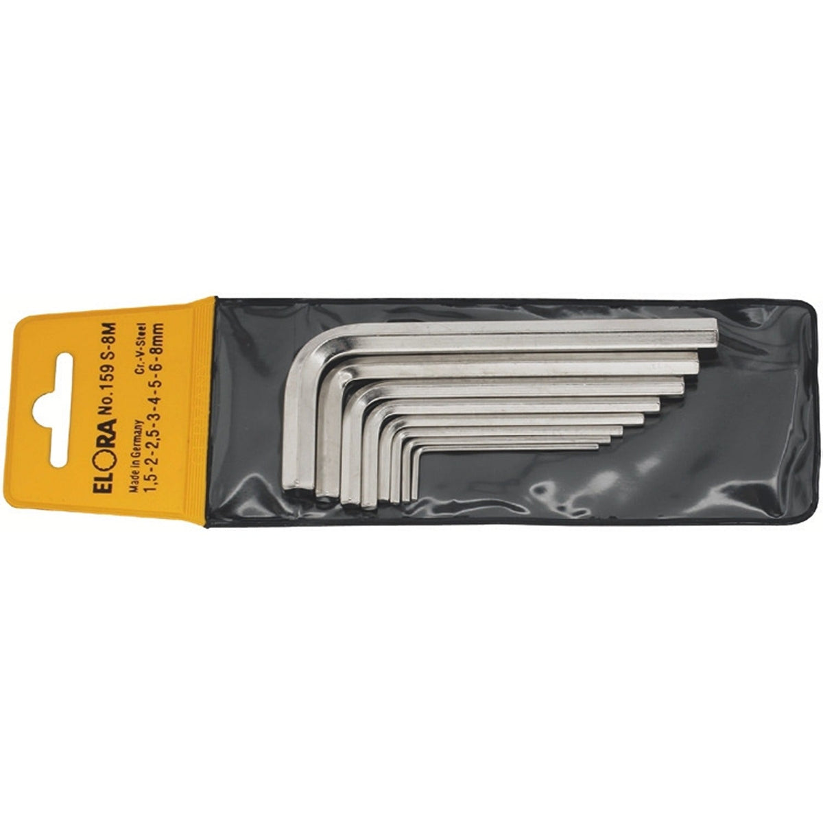 ELORA 159S-14A HEXAGON KEY SET INCHES
