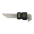 ELORA 159S-KUB BALL END HEXAGON KEY SET, EXTRA LONG