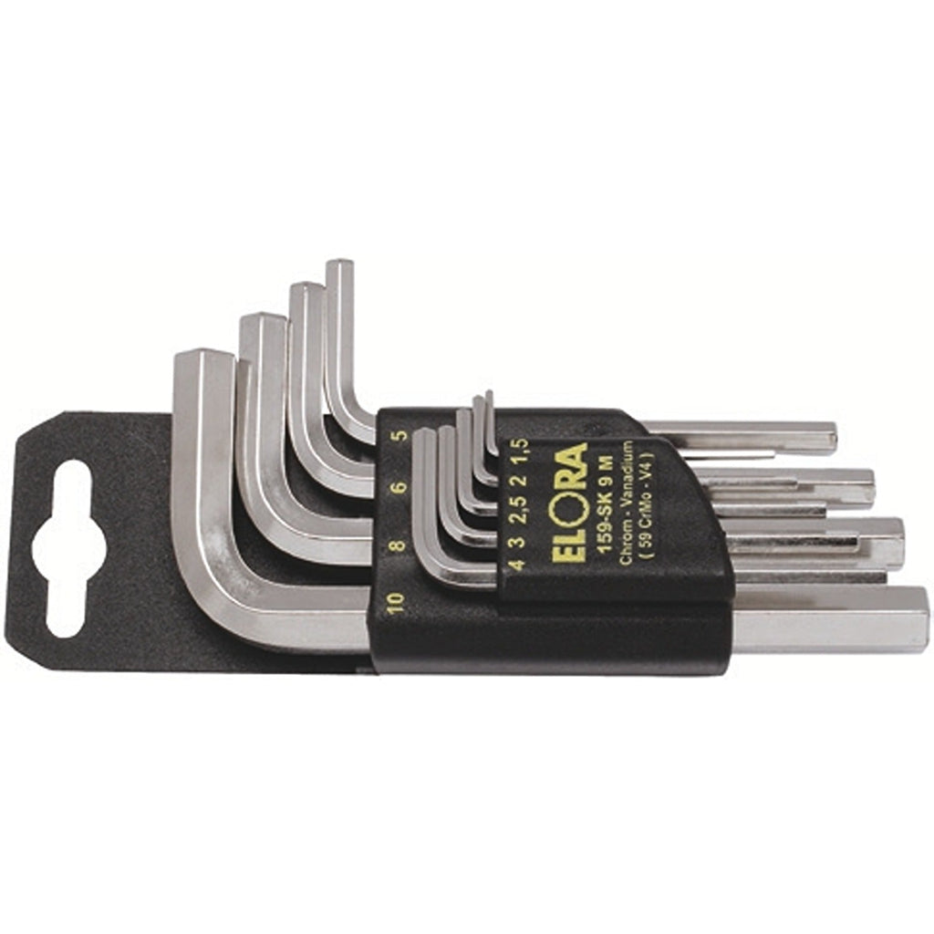 ELORA 159SK-10M HEXAGON KEY SET