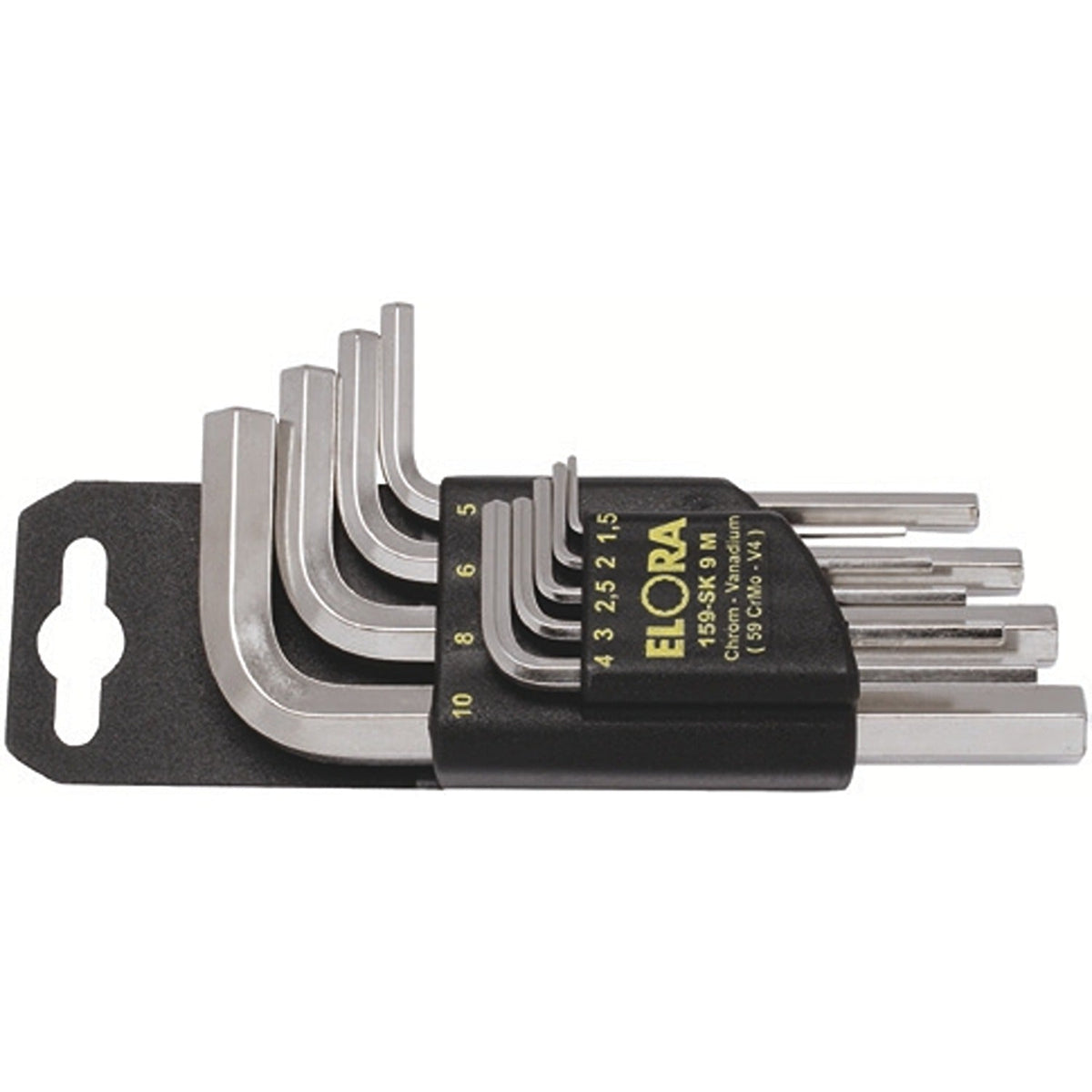 ELORA 159SK-10M HEXAGON KEY SET