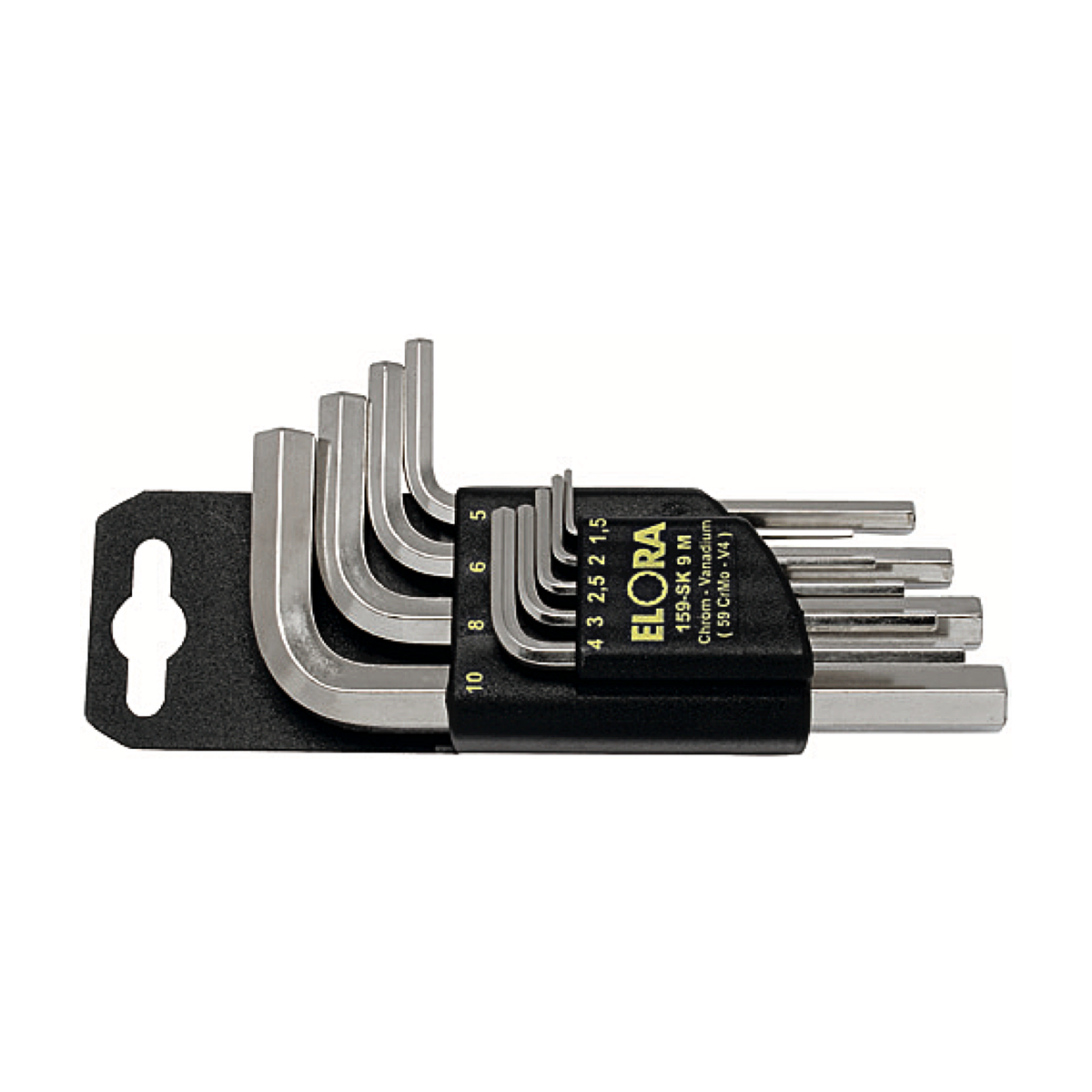ELORA 159SK-9M HEXAGON KEY SET