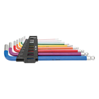 ELORA 159SKU C BALL END HEXAGON KEY SET, EXTRA LONG