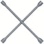 ELORA 195CV-5/8 FOUR WAY WHEEL NUT WRENCH