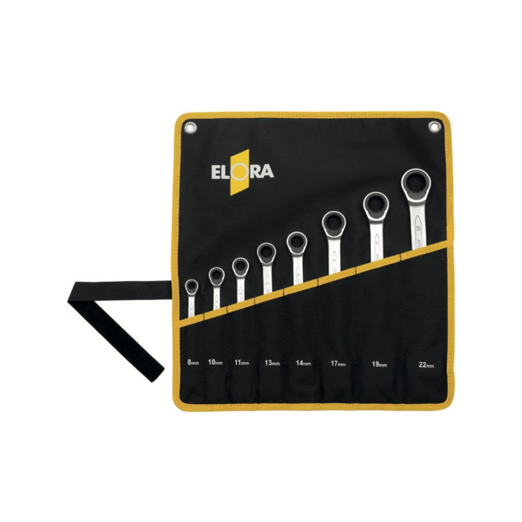 ELORA 204-S8MT METRIC COMBINATION SPANNER RATCHET