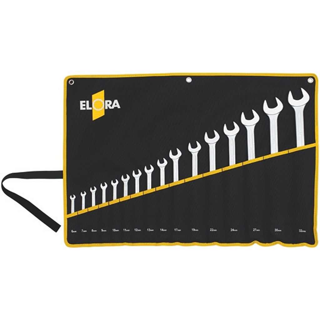 ELORA 205SAFT COMBINATION SPANNERS SET INCHES