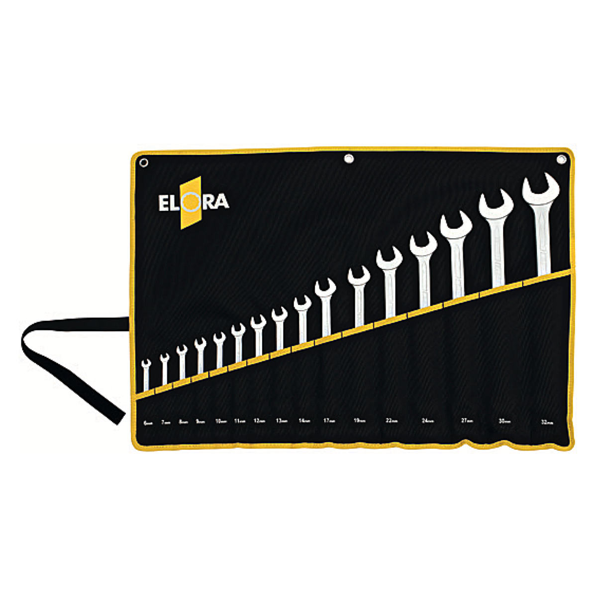 ELORA 205SMT COMBINATION SPANNERS SET METRIC