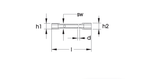 ELORA 206 HEXAGON TUBULAR BOX SPANNER, SOLID