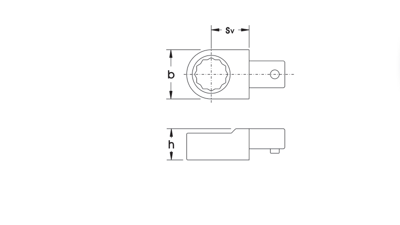 ELORA 2062 RING SPANNER INSERT TOOL