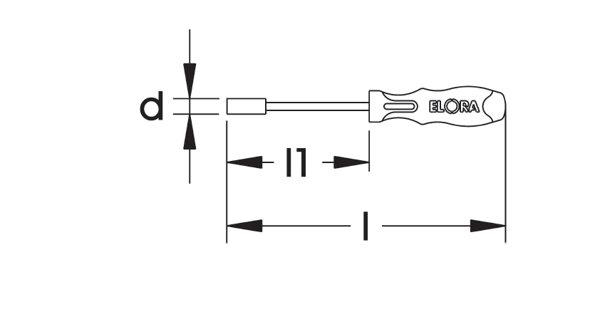 ELORA 213 HEXAGON NUT DRIVER, FLEXIBLE Secondary image