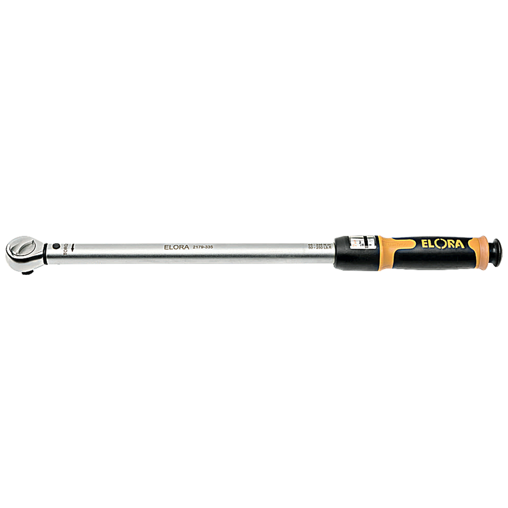 ELORA 2179-125/200/335 1/2" TORQUE WRENCH WITH VERNIER SCALE