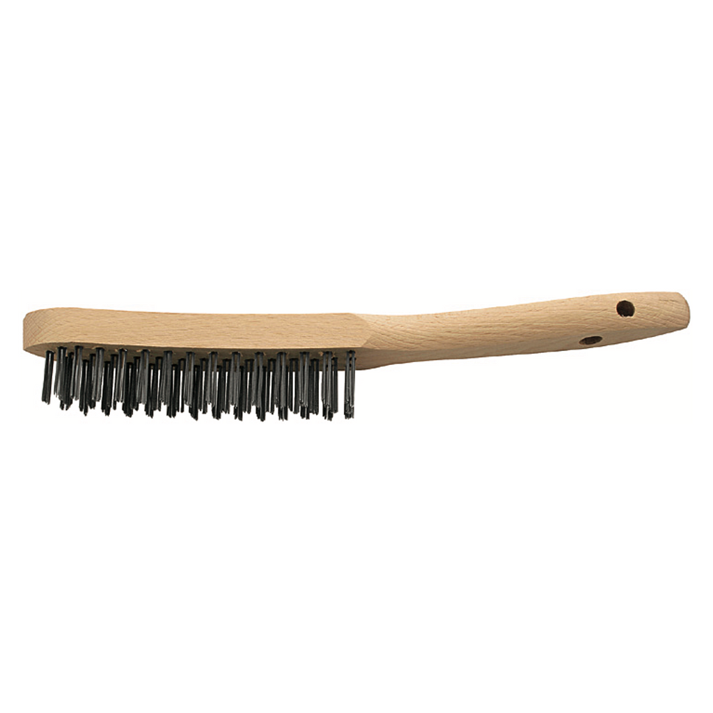 ELORA 250 WIRE BRUSH WITH WOODEN HANDLE