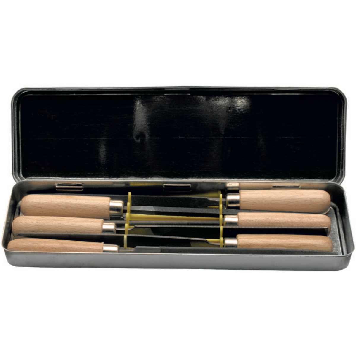 ELORA 254S-HB KEY FILE SET WITH WOODEN HANDLE Main image