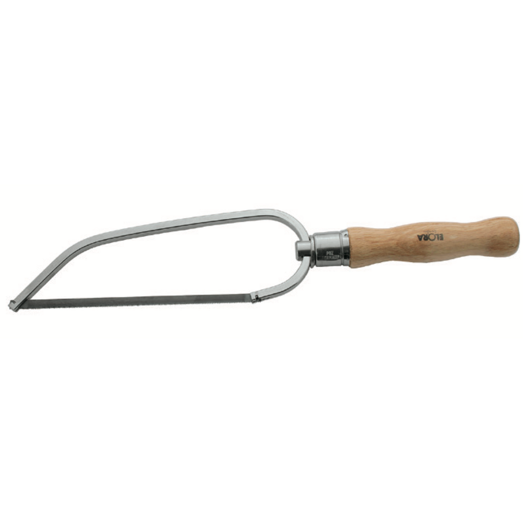 ELORA 257-A JUNIOR HACKSAW FRAME WITH ADJUSTABLE WOODEN HANDLE