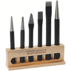 ELORA 266KS CHISEL AND PUNCH SET IN PLASTIC HOLDER