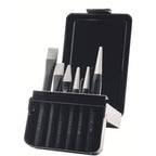 ELORA 266S CHISEL AND PUNCH SET IN WOODEN HOLDER