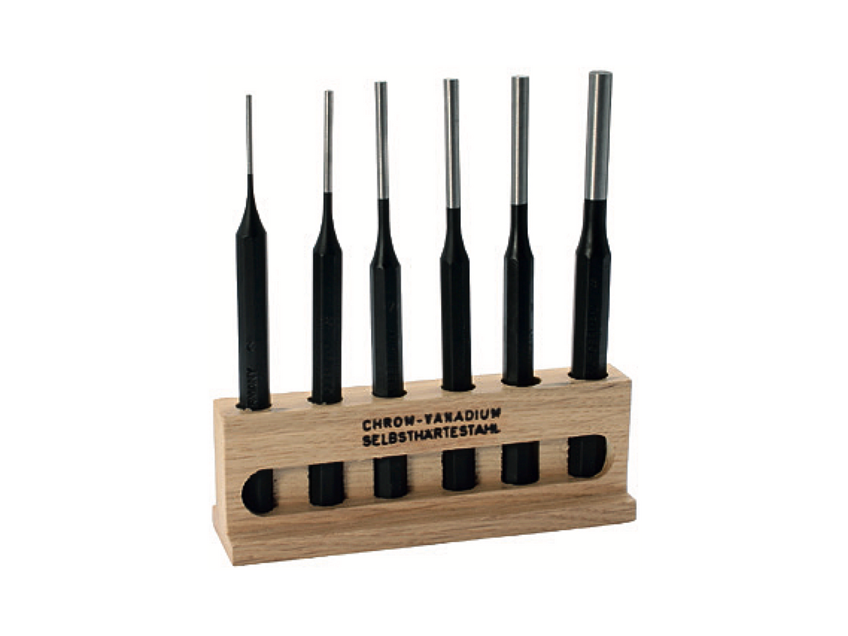 ELORA 271K PARALLEL PIN PUNCH SET IN METAL BOX