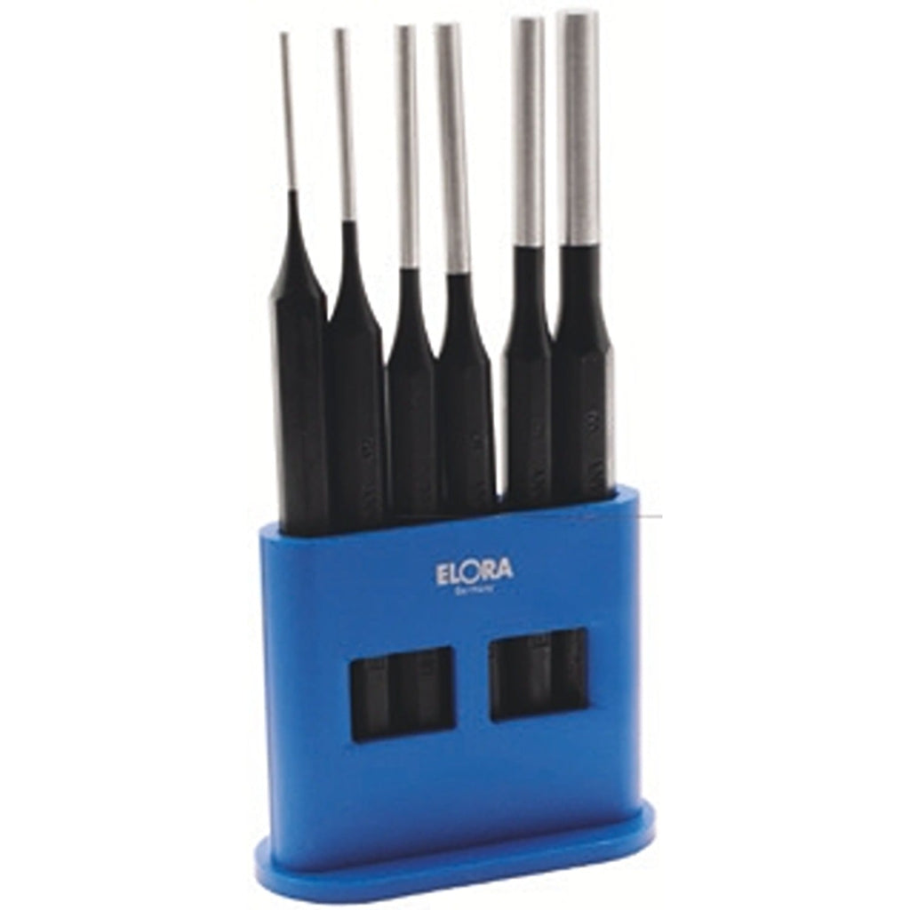 ELORA 271KS PARALLEL PIN PUNCH SET IN PLASTIC HOLDER