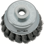 ELORA 2850 CUP BRUSH, TWISTED WIRE