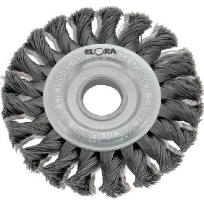 ELORA 2855 KNOT WIRE WHEEL BRUSH
