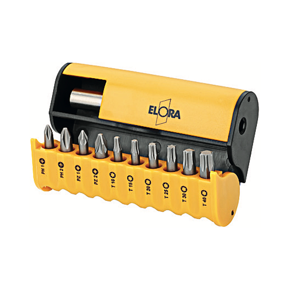ELORA 3453-S11 BIT-BOX 1/4" 11 PCS