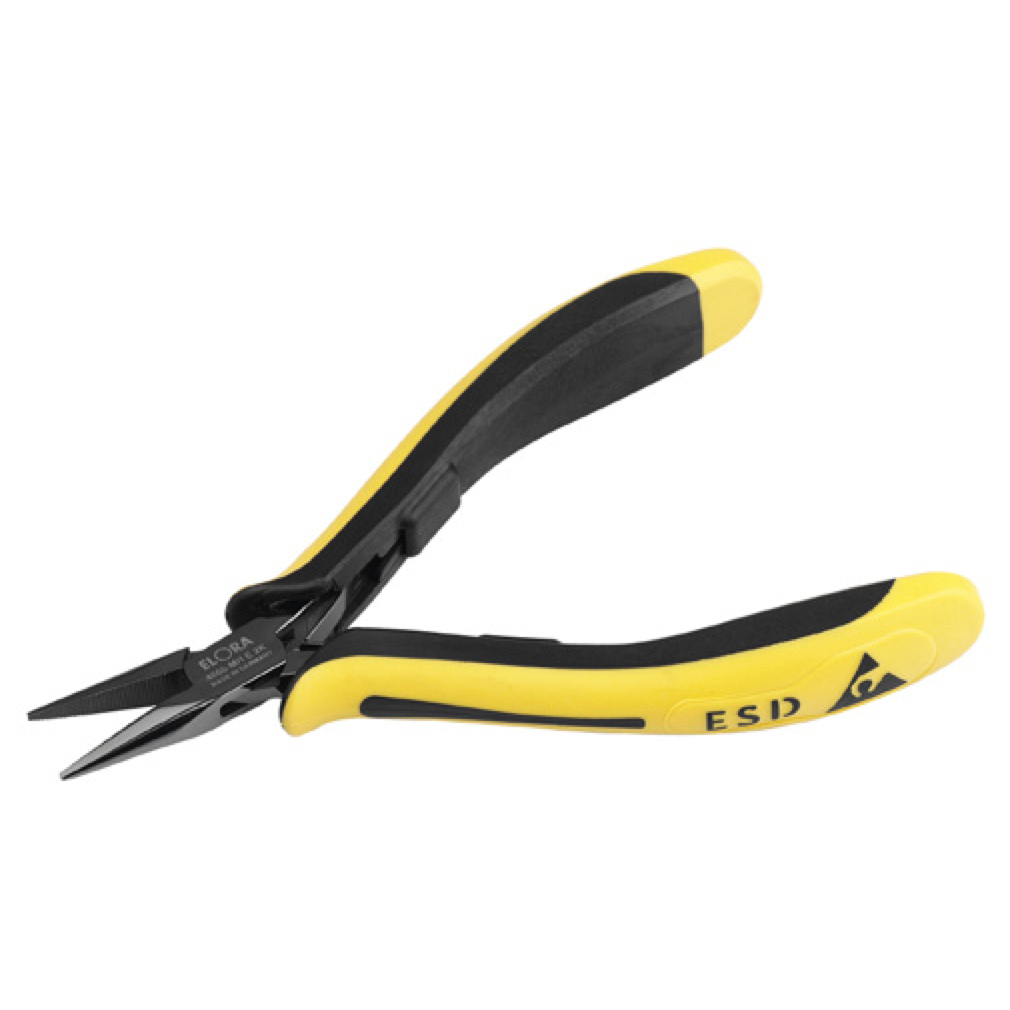 ELORA 4660 ELECTRONIC SNIPE NOSE PLIER ESD