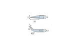 ELORA 4670 ELECTRONIC SNIPE NOSE PLIER ESD