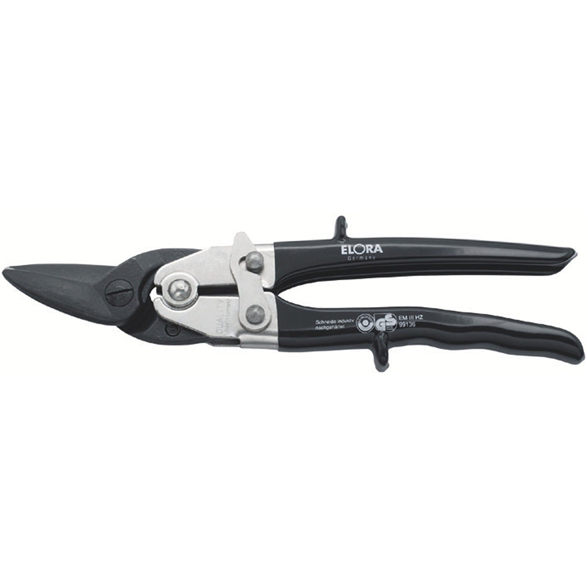 ELORA 483L SHAPE CUTTING LEVER TIN SNIP