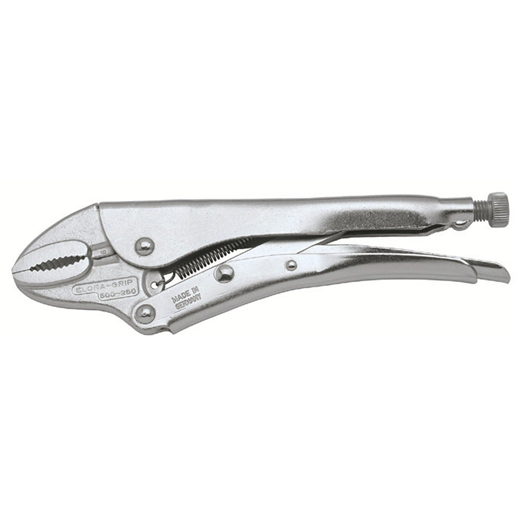 ELORA 500 CURVED JAWS GRIP PLIER WITH WIRE CUTTER