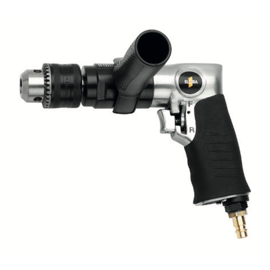 ELORA 5005 PNEUMATIC DRILL, REVERSIBLE CLAMPING UP TO 13MM