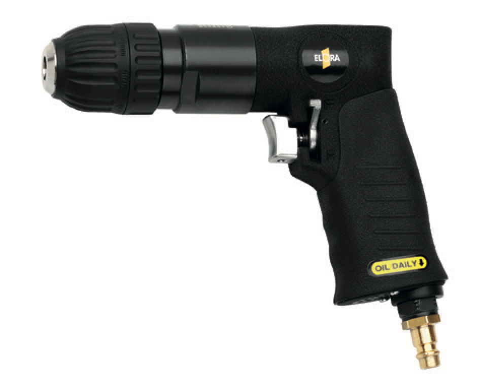 ELORA 5005 PNEUMATIC DRILL, REVERSIBLE CLAMPING UP TO 13MM