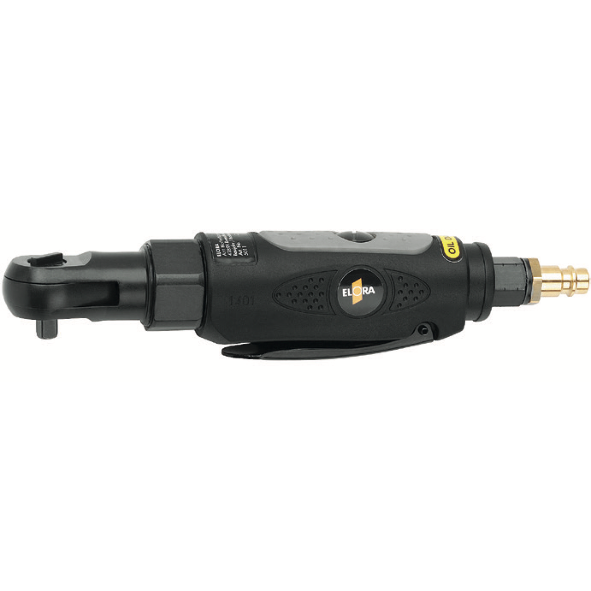 ELORA 5011 PNEUMATIC RATCHET WRENCH 1/4‘‘ MINI, 35 NM