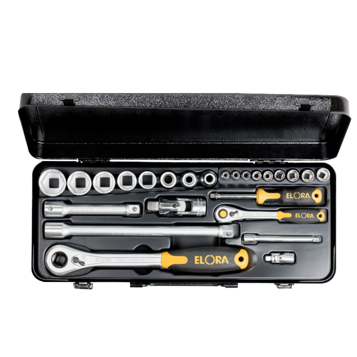 ELORA 714-6MU SOCKET SET 1/4" AND 1/2"